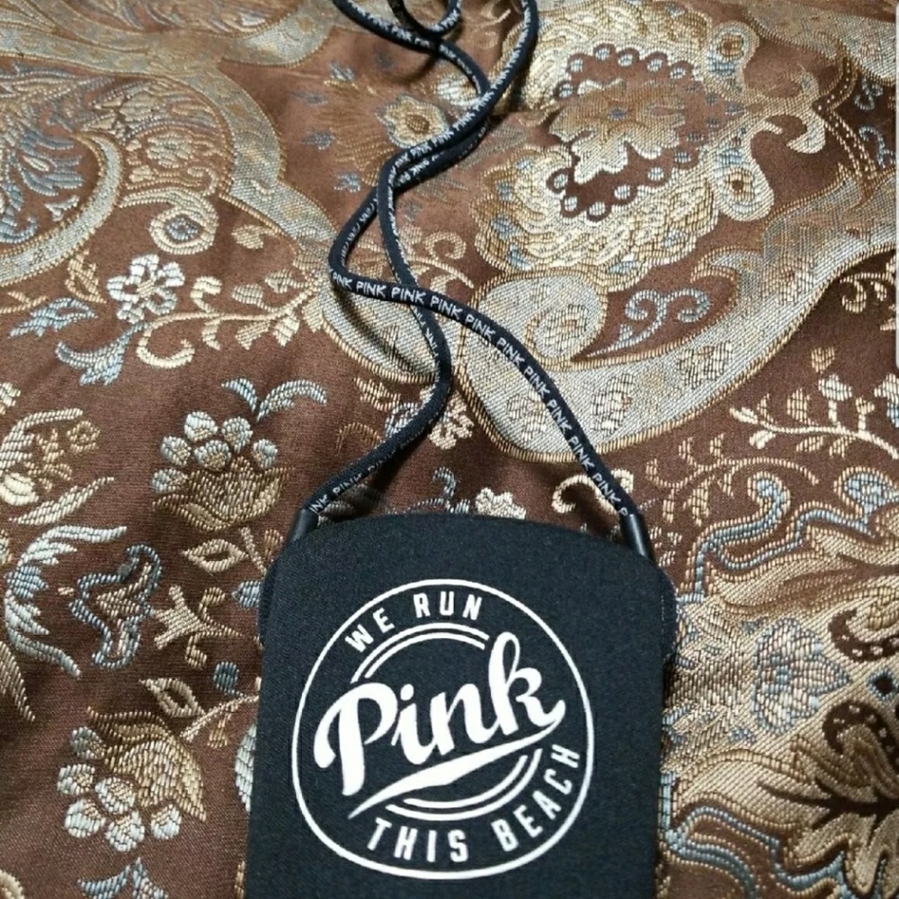 Pink Victoria secret cup holder